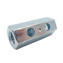 ポンチ付高ナット(窓付) ユニクロ 1/2X19X50　(5個入)