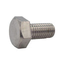 磨ボルト(左)(全ねじ) SUS 8X25