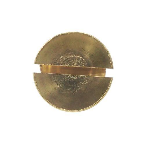 皿ビス(－) 真鍮 12×40　(1個)