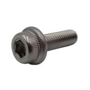 キャップスクリュー(フランジ付)(全ねじ) SUS 4X15　(10個入)