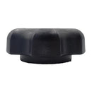 フィットノブK黒 鉄生地 M6　(5個入)