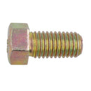 小型六角ボルト(全ねじ) クロメート 10×35　(10個入)