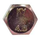 小型六角ボルト(全ねじ) クロメート 8×20　(10個入)