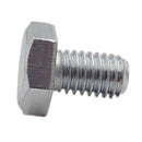 JIS六角ボルト(全ねじ) ユニクロ 3/8×50　(5個入)