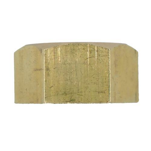 ネジナラ 六角ナット(切削) 真鍮 M12 (5個入)
