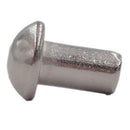 ナマシ丸頭リベット ステンレス 4.5×8　(20個入)