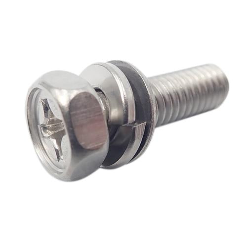 六角アプセットセムス(+)P=4 SUS 5X16　(5個入)