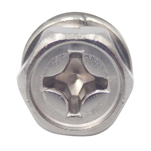 六角アプセットセムス(+)P=4 ステンレス 8×30　(5個入)