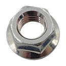 フランジナットセレーション付 三価クロメート M5　(20個入)