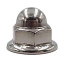 フランジ付袋ナット(セレーション無) ステンレス M6　(5個入)